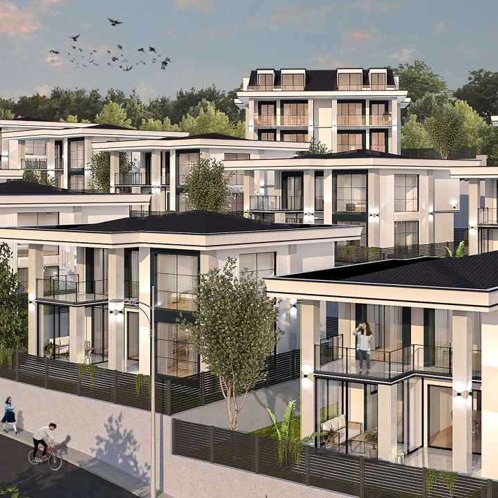 Villa mimari projeleri kategorisi için örnek proje görseli