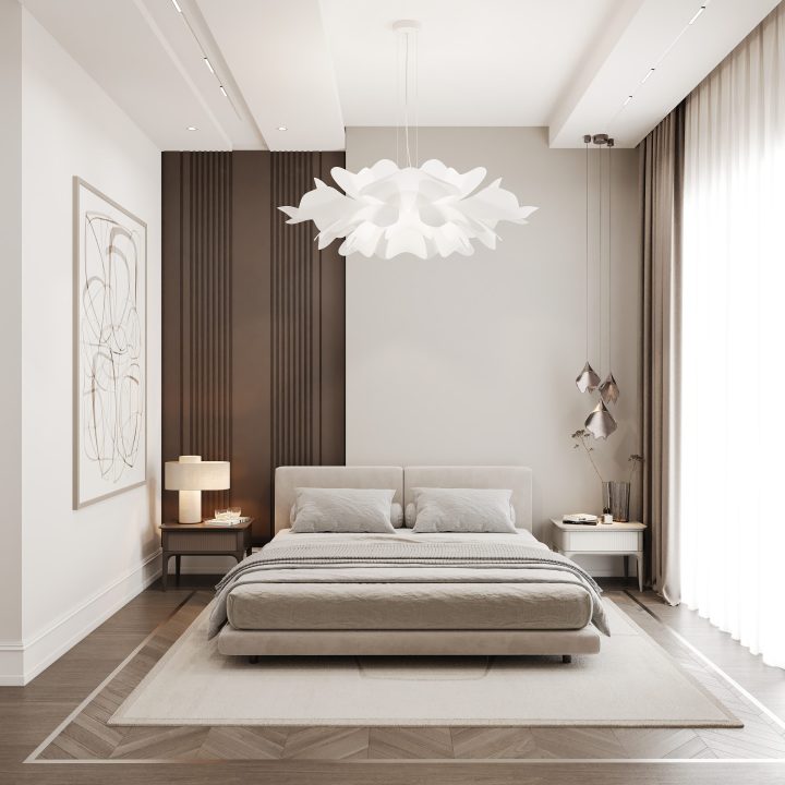 2024 Karamürsel Daire 01 yatak odası tasarımı