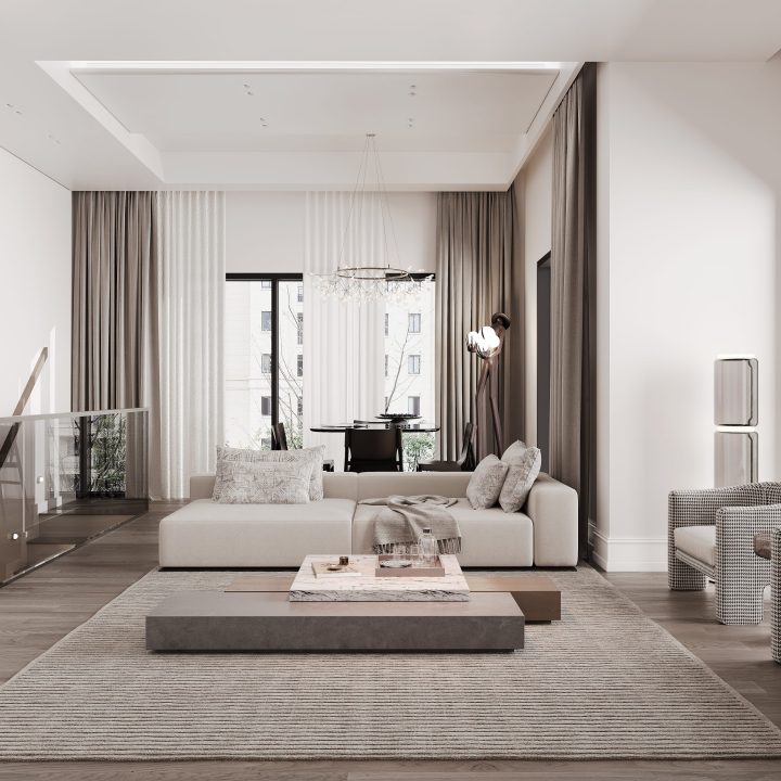 2024 Karamürsel Daire 01 salon tasarımı