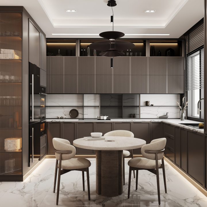 Karamürsel Daire 01 modern konut salon iç mimari