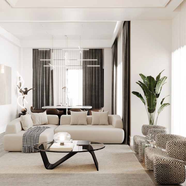 Karamürsel Daire 10 modern oturma alanı