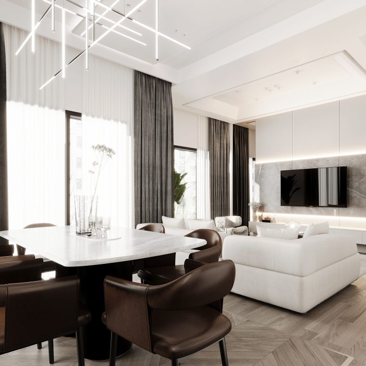 2024 Karamürsel Daire 10 salon tasarımı