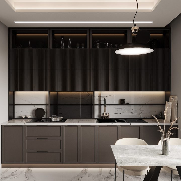 2024 Karamürsel Daire 10 yemek alanı tasarımı