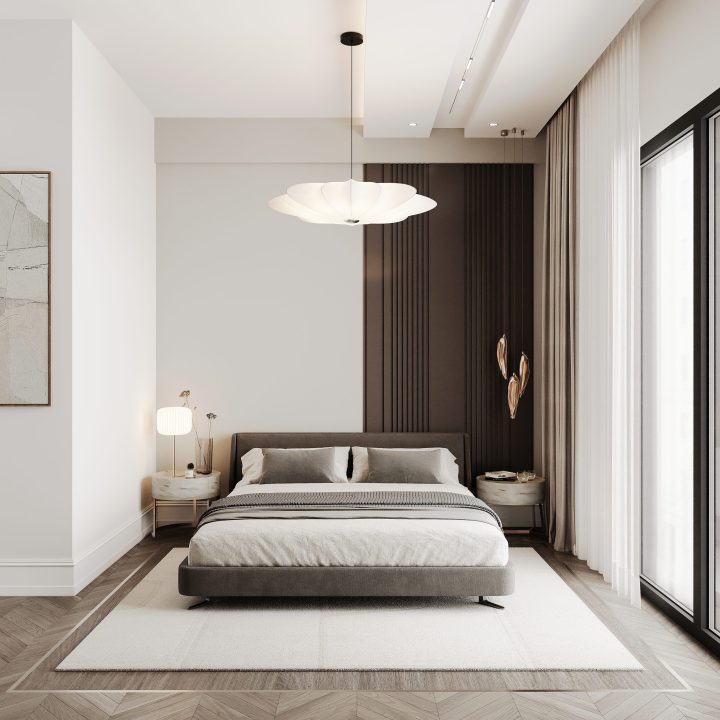 2024 Karamürsel Daire 05 yatak odası tasarımı