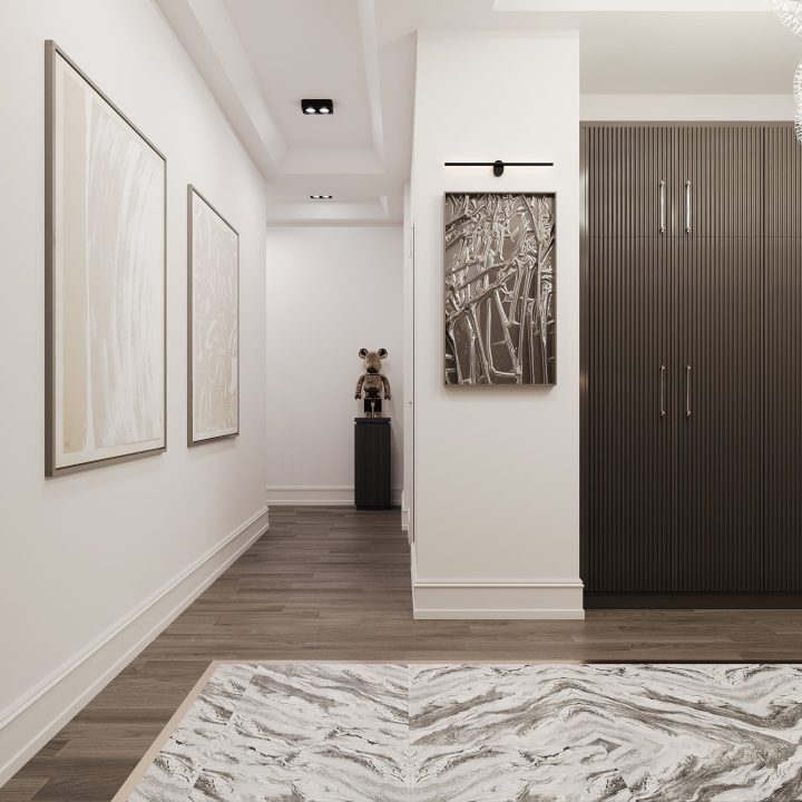 Karamürsel Daire 05 giriş holü iç mimari