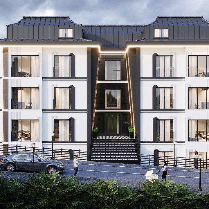 Karamusel Exterior design and Enterence/Karamürsel Dış Cephe Tasarımı ve Giriş