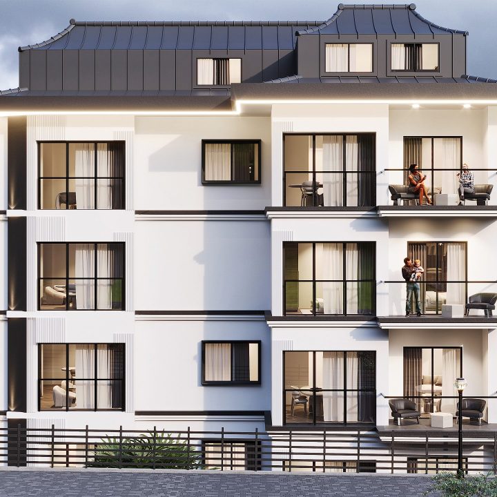 2024 Karamürsel cephe aydınlatma detayları