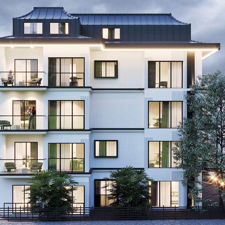 2024 Karamürsel konut projesi akşam perspektifi