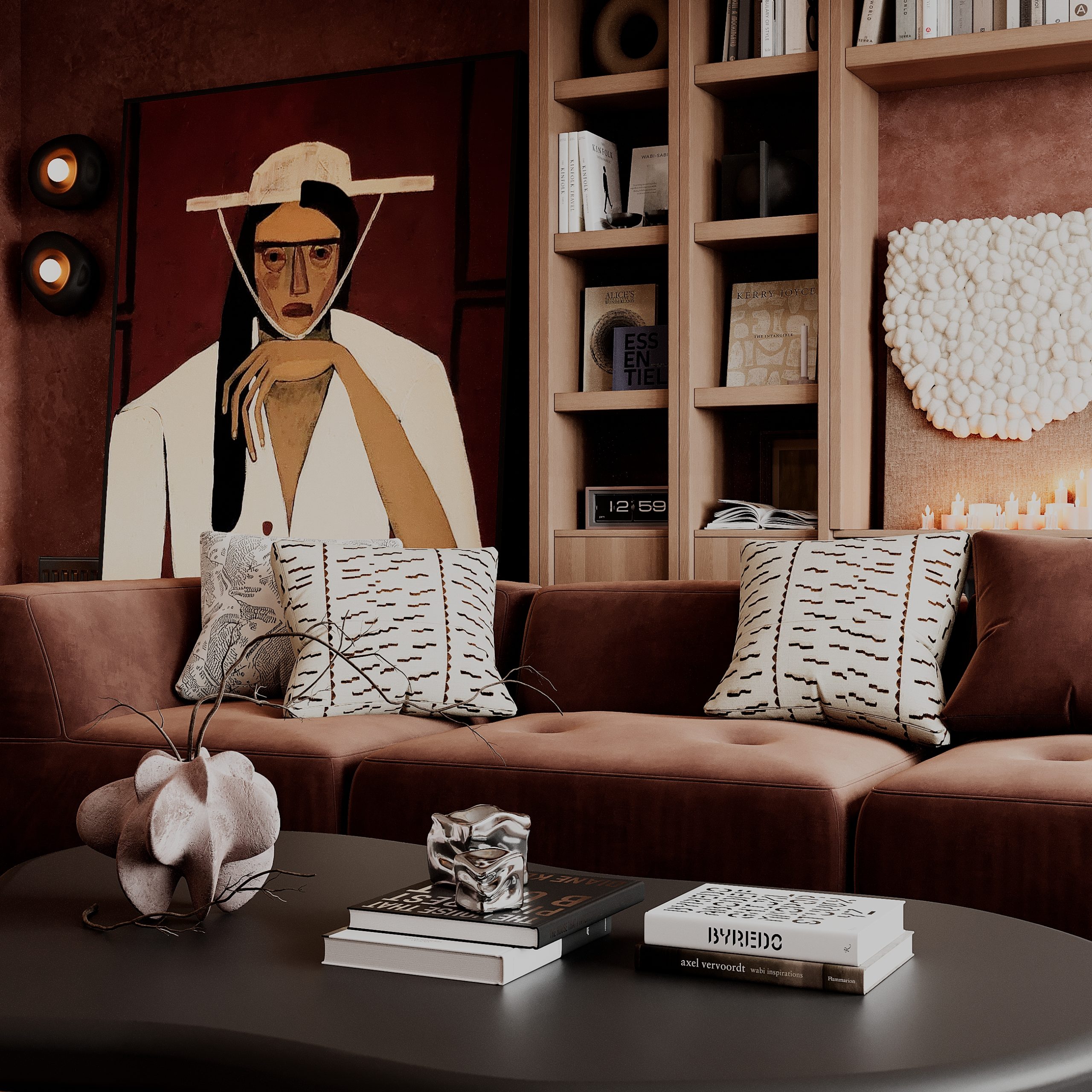 2025 R.S Villası iç mimari villa projesi görseli