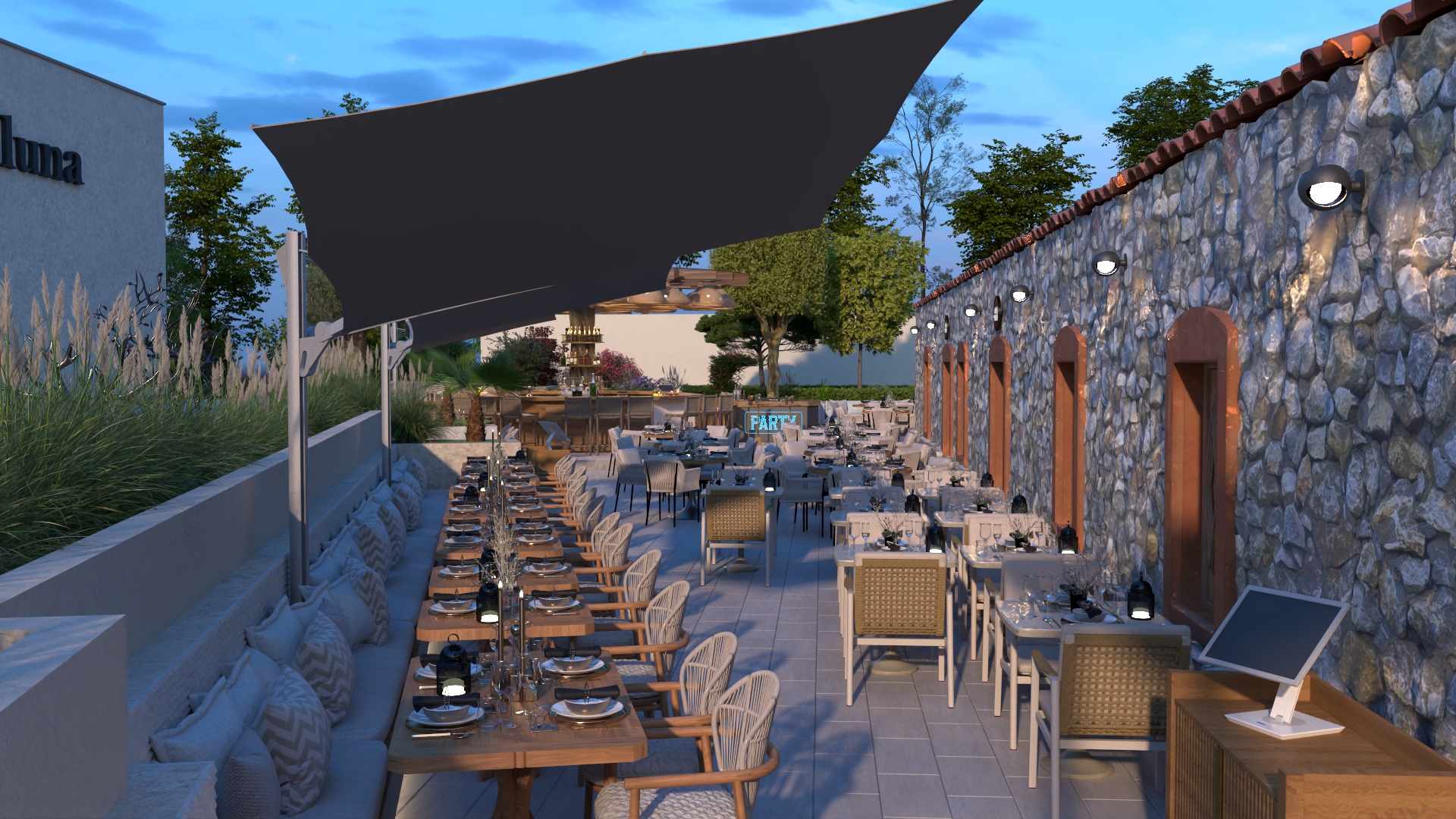 Restoran/Kafe projeleri kategorisi için örnek proje görseli