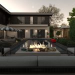 2026 Kasaba Evleri Villa 19 mimari projesi – cephe yüzey kurgusu, modülasyon ve malzeme karakteri (KNG Mimarlık)