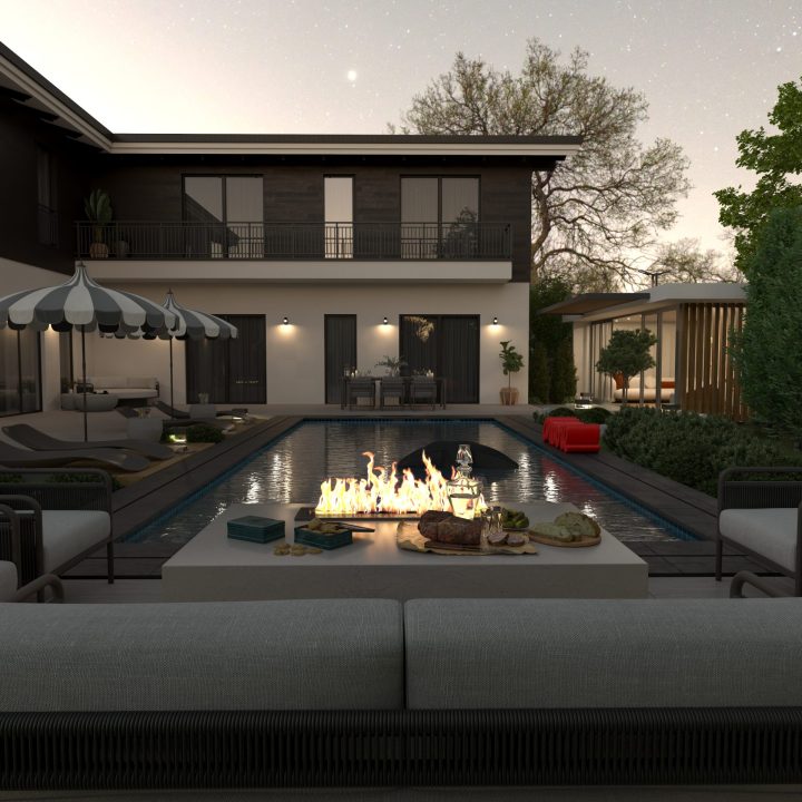 2026 Kasaba Evleri Villa 19 mimari projesi – cephe yüzey kurgusu, modülasyon ve malzeme karakteri (KNG Mimarlık)