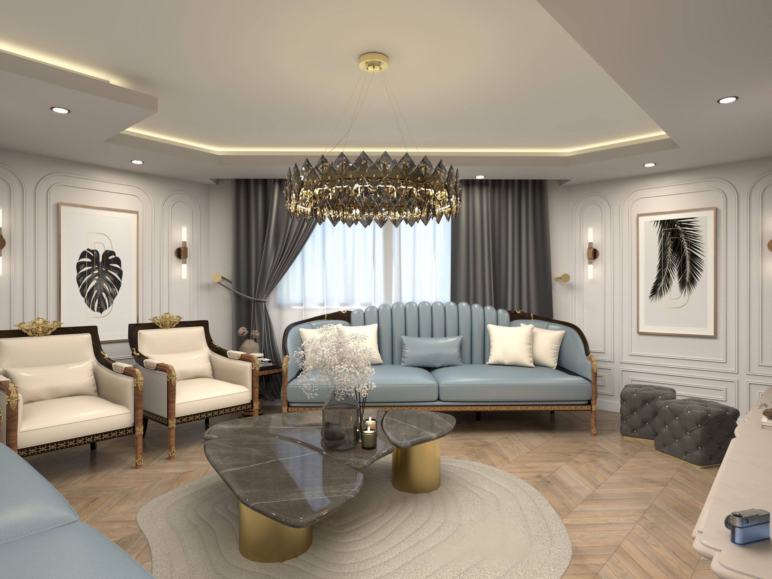 2025 S. Daire iç mimari konut projesi için örnek görsel