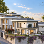 Lotus Yapı Villaları konut site yerleşimi